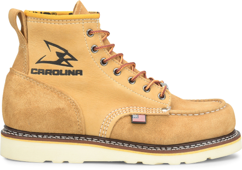 Carolina Men's AMP Wroughtline 6" Work Boot - Brown - CA7084 8 / Medium / Brown - Overlook Boots