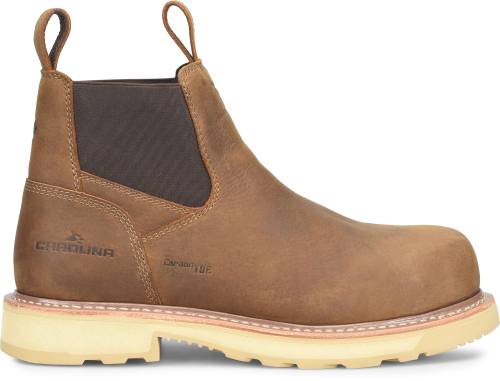 Carolina Men's Staple Gun 6" Comp Toe Work Boot - Brown - CA7573 8 / Medium / Brown - Overlook Boots