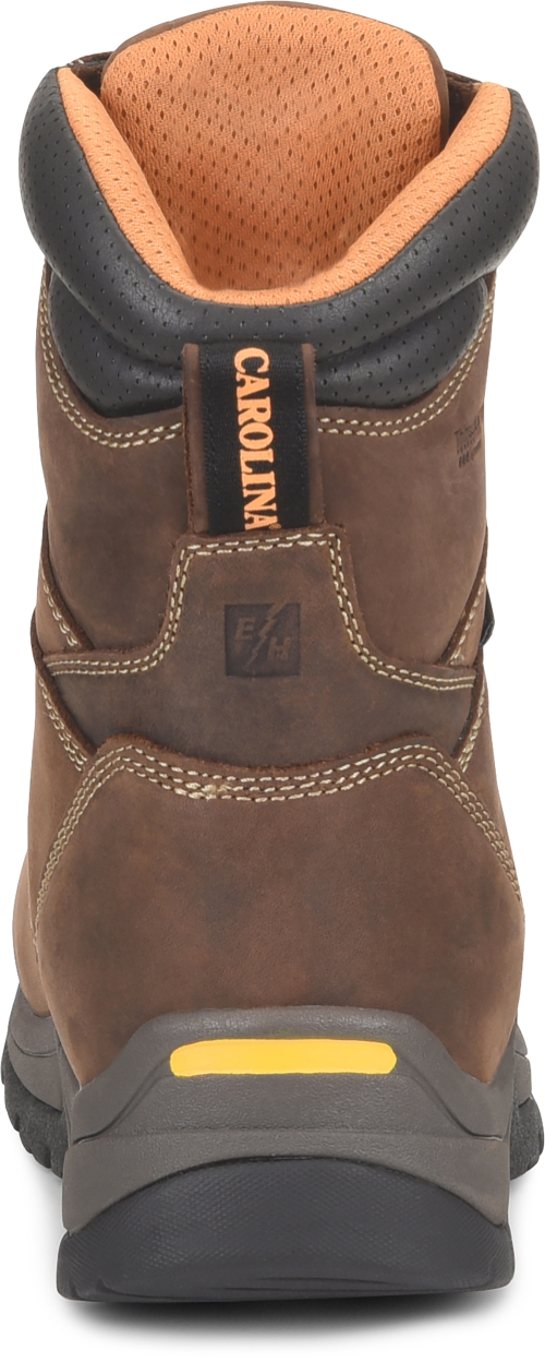 Carolina Men's Bruno Hi 8" Comp Toe 600G Work Boot - Brown - CA8521 - Overlook Boots