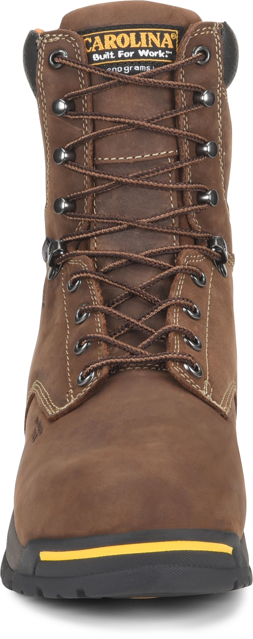 Carolina Men's Bruno Hi 8" Comp Toe 600G Work Boot - Brown - CA8521 - Overlook Boots
