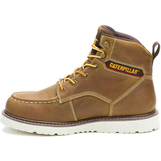 Cat Men's Reclaimer Soft Toe Waterproof Wedge Work Boot - Pyramid - P51099 - Overlook Boots