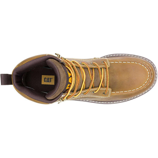 Cat Men's Reclaimer Soft Toe Waterproof Wedge Work Boot - Pyramid - P51099 - Overlook Boots