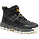 Cat Men's Booster Vent Slip Resistant Wedge Work Boot- Black- P51114 6 / Medium / Black - Overlook Boots
