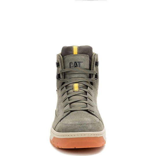 Cat Men's Streamline Court Mid Composite Toe Work Shoe - Olive - P91623 - Overlook Boots