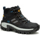 Cat Men's Invader Mid Vent Composite Toe Slip Resistant Work Boot -Black- P91664 - Overlook Boots