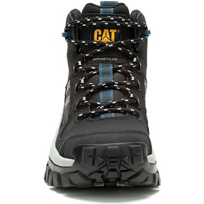 Cat Men's Invader Mid Vent CT Slip Resist Work Boot -Black- P91664  - Overlook Boots