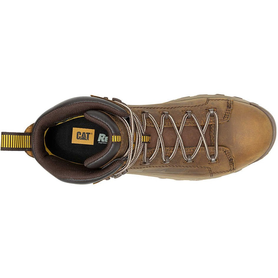 pomページ　43 小サイズ　底ビョウ Cat Men's Threshold Rebound Composite Toe Waterproof Work Shoe Pyramid