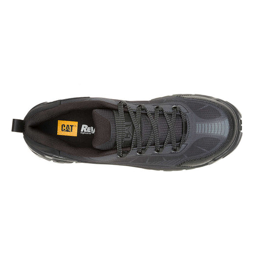 Cat Men's Invader Sport Lo Composite Toe Mesh Work Shoe - Black - P91766 - Overlook Boots
