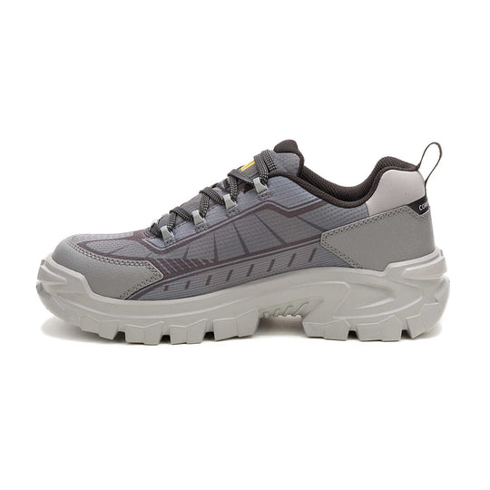 Cat Men's Invader Sport Lo Composite Toe Mesh Work Shoe - Gargoyle - P91767 - Overlook Boots