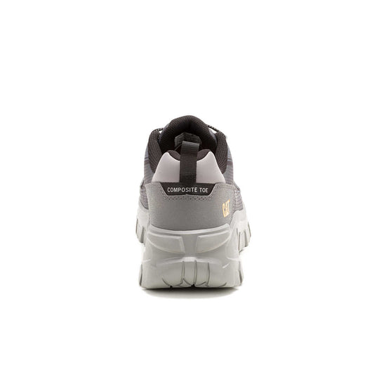 Cat Men's Invader Sport Lo Composite Toe Mesh Work Shoe - Gargoyle - P91767 - Overlook Boots