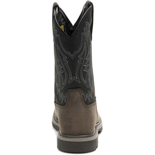Cat Men's Colorado Frontier Steel Toe Western Work Boot - Grey - P91796 - Overlook Boots