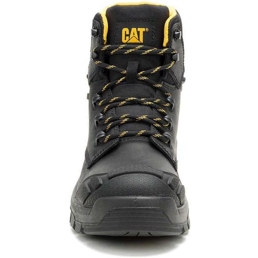 Cat Men's Striver XL Steel Toe Waterproof Lace Up Work Boot - Black - P91815 - Overlook Boots