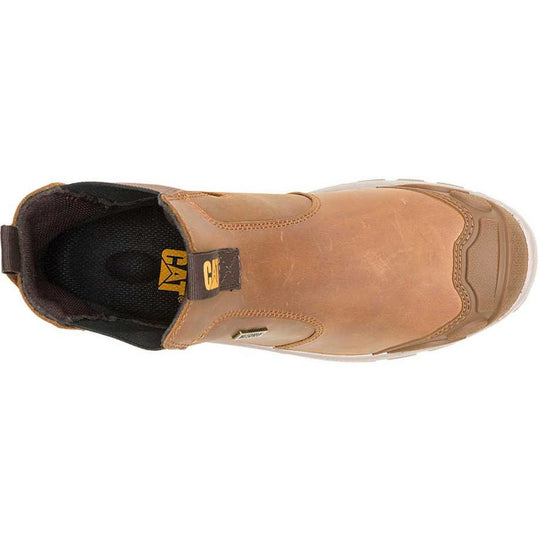 Cat Men's Striver XL Steel Toe Waterproof Chelsea Work Boot - Pyramid - P91819 - Overlook Boots