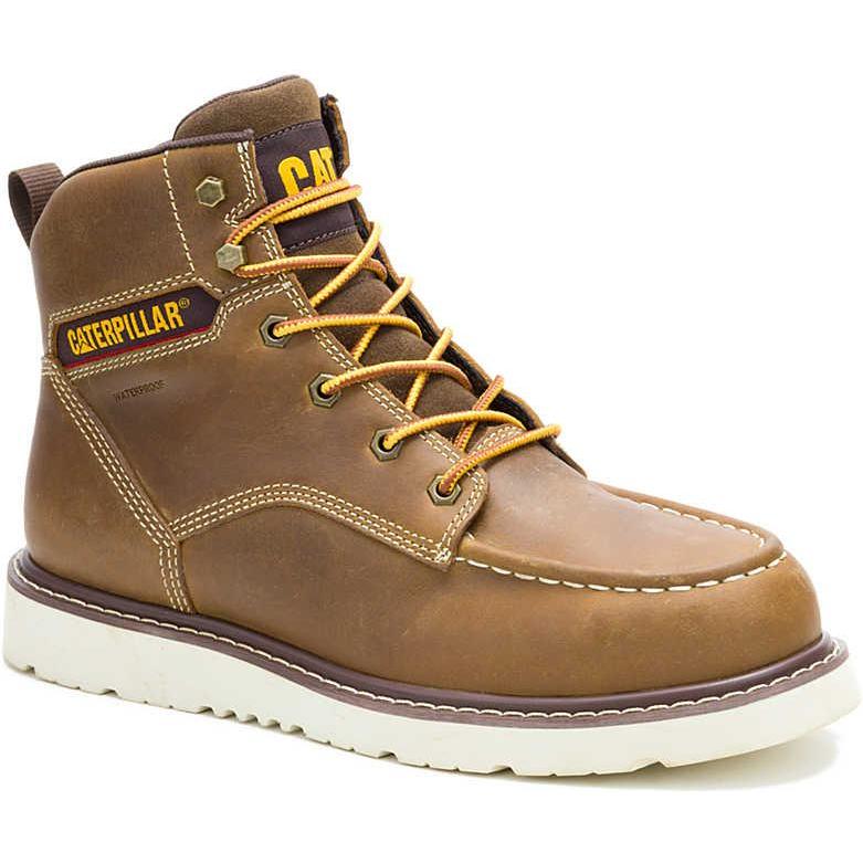 Cat Men's Reclaimer Steel Toe Waterproof Wedge Work Boot - Pyramid - P91833 6 / Medium / Pyramid - Overlook Boots