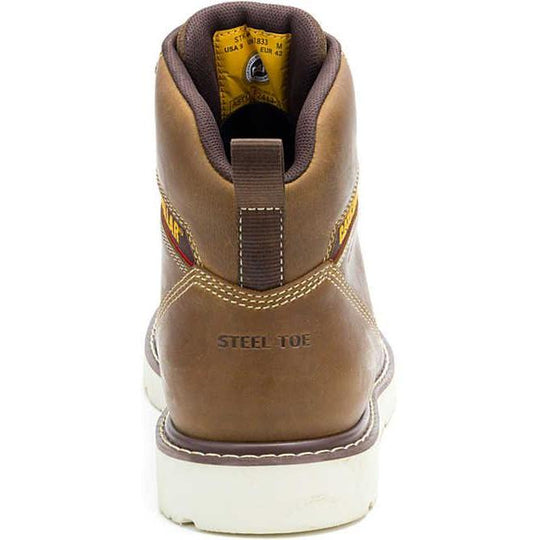 Cat Men's Reclaimer Steel Toe Waterproof Wedge Work Boot - Pyramid - P91833 - Overlook Boots