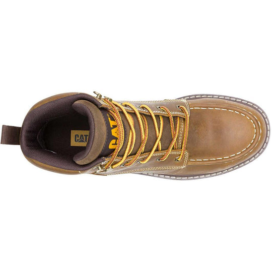 Cat Men's Reclaimer Steel Toe Waterproof Wedge Work Boot - Pyramid - P91833 - Overlook Boots