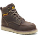 Cat Men's Reclaimer Steel Toe Waterproof Wedge Work Boot- Coffee- P91834 6 / Medium / Coffee Bean - Overlook Boots
