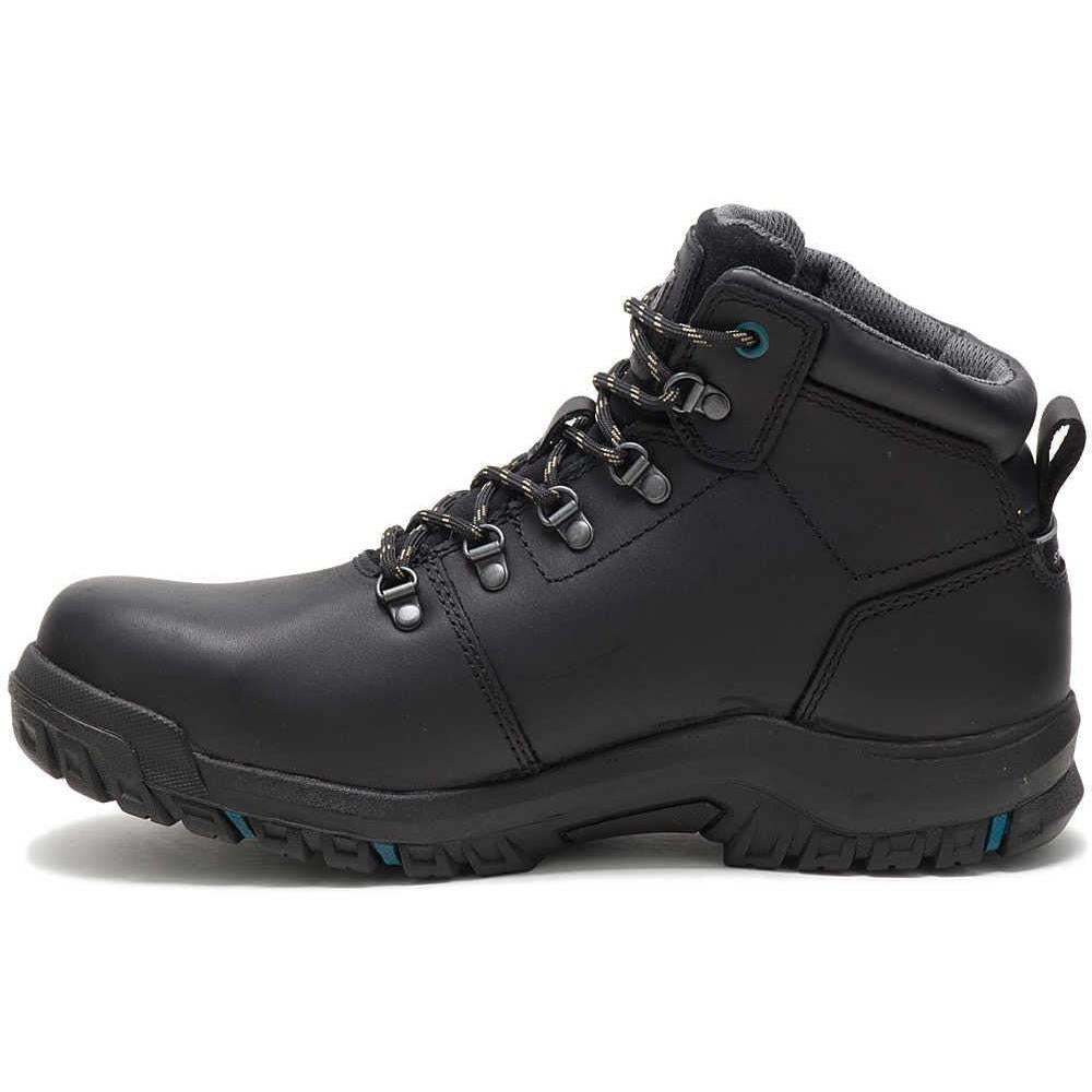 Cat Women's Mae Steel Toe Waterproof Slip Resistant Work Boot - Black - P91022 - Overlook Boots