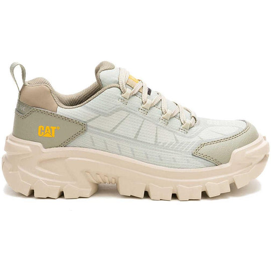 Cat Women's Invader Sport Lo Comp Toe Mesh Work Shoe - Stone - P91782 - Overlook Boots
