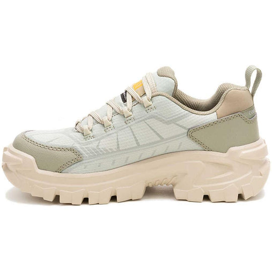 Cat Women's Invader Sport Lo Comp Toe Mesh Work Shoe - Stone - P91782 - Overlook Boots