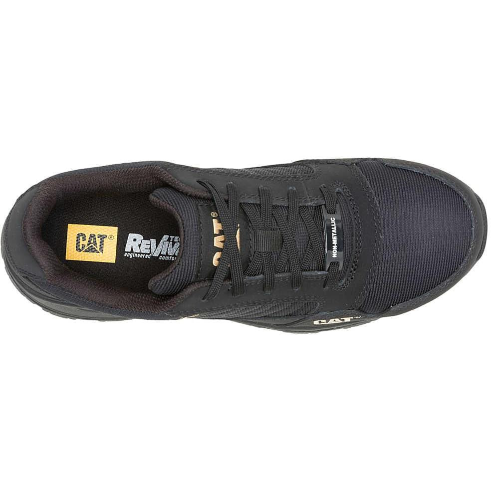 Cat Women's Venward Comp Toe Static Dissipative Work Shoe - Black - P91793 - Overlook Boots