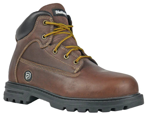 DieHard Men's Charger V2 Soft Toe Waterproof Work Boot - Brown - DH60886 6 / Medium / Brown - Overlook Boots