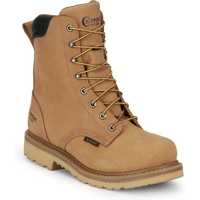 Chippewa Men's Northbound 8" WP 400G Insulated Work Boot -Wheat- NC2503  - Overlook Boots