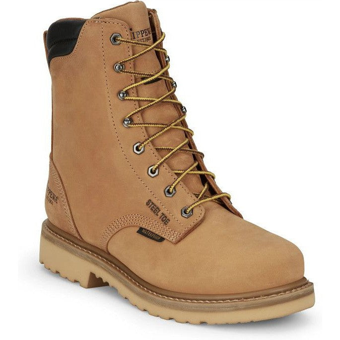 Chippewa Men's Northbound 8" WP Steel Toe 400G Work Boot -Wheat- NC2504  - Overlook Boots
