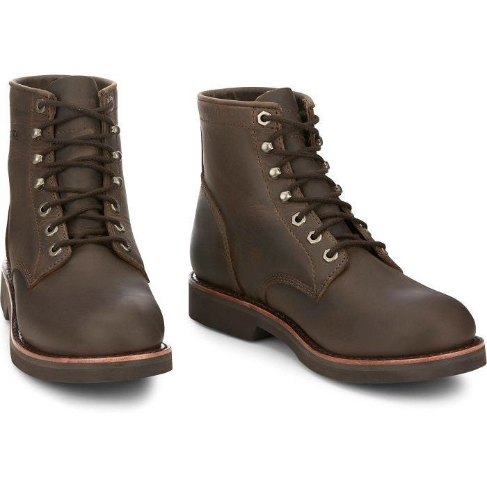 Chippewa Men's Classic  2.0 6" Lace Up Work Boot -Brown- NC2065  - Overlook Boots