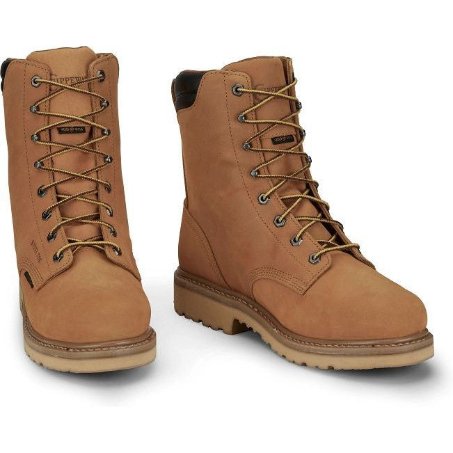 Chippewa Men's Northbound 8" Waterproof Steel Toe 400G Work Boot -Wheat- NC2504 - Overlook Boots