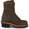 Chippewa Men's Super Logger 9" Steel Toe Waterproof USA Made Work Boot- Brown- SL5407 7 / Wide / Brown - Overlook Boots