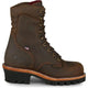 Chippewa Men's Super Logger 9" Steel Toe Waterproof USA Made Work Boot- Brown- SL5407 7 / Wide / Brown - Overlook Boots
