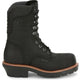 Chippewa Men's Thunderstruck 9" Comp Toe Waterproof Logger Work Boot- Black- TH1020 - Overlook Boots