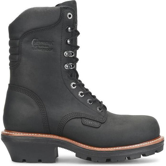 Chippewa Men's Thunderstruck 9" Comp Toe Waterproof 400G Logger Work Boot TH1021 - Overlook Boots