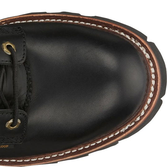 Chippewa Men's Super DNA 9" Steel Toe Waterproof 400G Ins Logger Work Boot - Black - 59410 - Overlook Boots