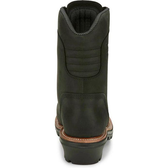 Chippewa Men's Thunderstruck 9" Comp Toe Waterproof Logger Work Boot- Black- TH1020 - Overlook Boots