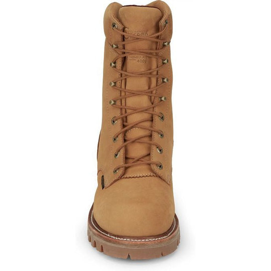 Chippewa Men's Super Dna 9" 400G Insulated Steel Toe Work Boot -Wheat- 59417 - Overlook Boots
