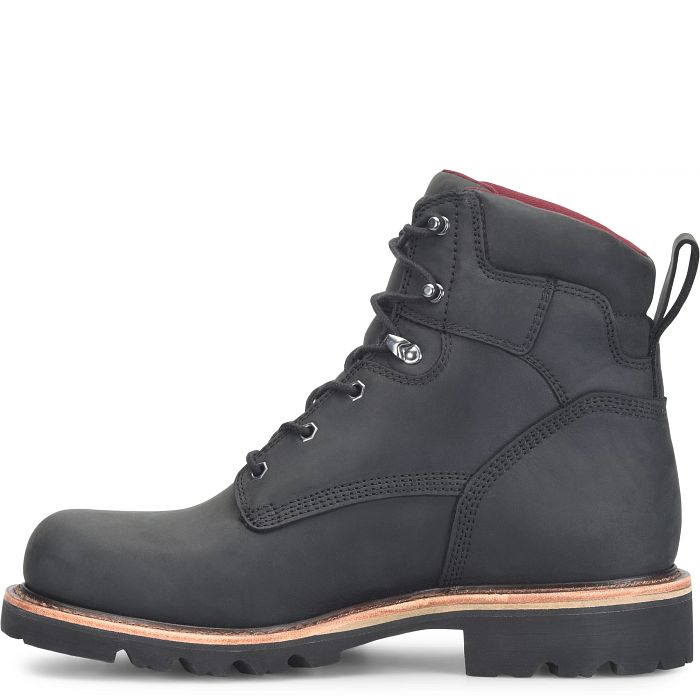 Chippewa Men's Super DNA 6" Soft Toe WP Lace Up Work Boot - Charcoal - 59200 - Overlook Boots