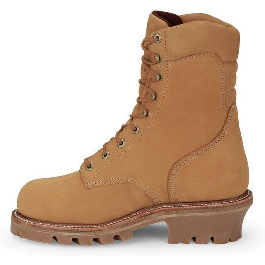 Chippewa Men's Super Dna 9" 400G Insulated Steel Toe Work Boot -Wheat- 59417 - Overlook Boots