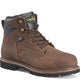 Carolina Men's Gruntz 6" Steel Toe Waterproof Steel Toe Work Boot - Brown - CA3598 8 / Medium / Brown - Overlook Boots