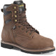Carolina Men's Gruntz 8" Steel Toe Waterproof Steel Toe Work Boot - Brown - CA3599 8.0 / Medium / Brown - Overlook Boots