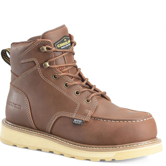Carolina Men's Gruntz 6" Soft Toe Work Boot - Brown - CA3606