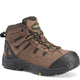 Carolina Men's Quadricep 5" Composite Toe Slip Resistant Work Boot - Brown - CA4545 8 / Medium / Brown - Overlook Boots