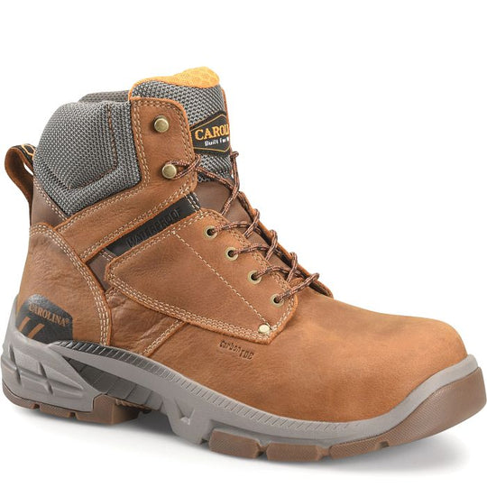 Carolina Men's Duke 6" Carbon Composite Toe Waterproof Work Boot - Brown - CA5540 - Overlook Boots
