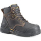 Carolina Men's Barrett 6" Composite Toe Waterproof Work Boot - Brown - CA5600 8 / Medium / Brown - Overlook Boots