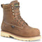 Carolina Men's Staple Gun 8" Comp Toe Waterproof Work Boot- Brown- CA7574 8 / Medium / Brown - Overlook Boots