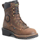 Carolina Men's Pitstop 8" Carbon Comp Toe Waterproof Work Boot - Brown - CA8544 8 / Medium / Brown - Overlook Boots
