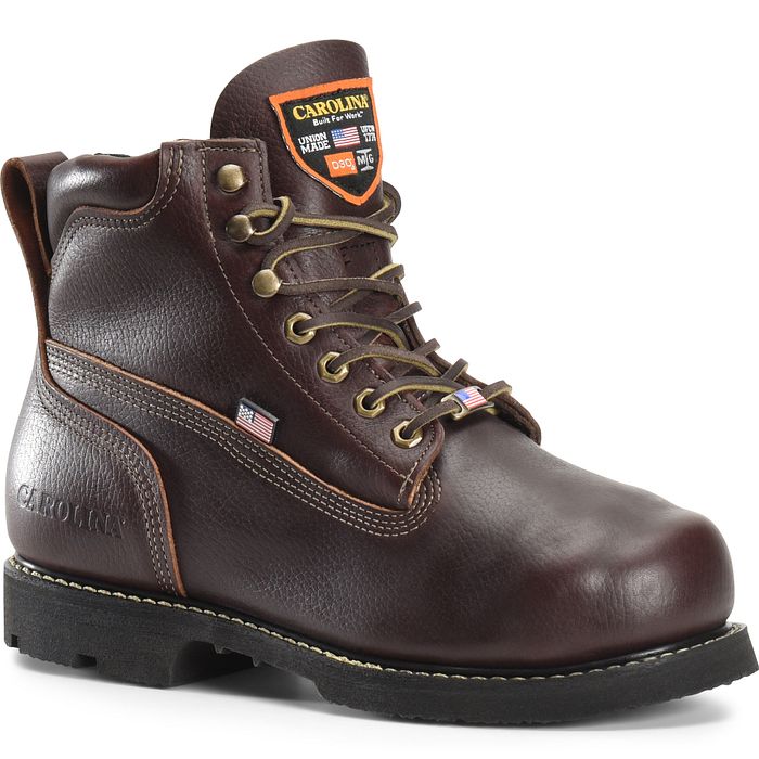 Carolina Men's INT 2.0 6" ST Internal Metguard Work Boot - Brown - CA517 8 / Medium / Brown - Overlook Boots