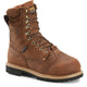 Carolina Men's Metpro Crazy Hardrock 8" Composite Toe Waterproof Work Boot -Brown- CA7921 8.0 / Wide / Brown - Overlook Boots