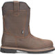 Carolina Men's Gruntz 10" Steel Toe Waterproof Wellington Work Boot - Brown - CA3600 - Overlook Boots